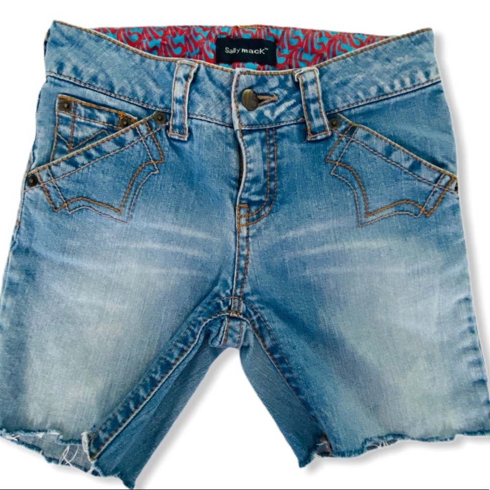 Sally Mack girls / kids jean shorts cut offs